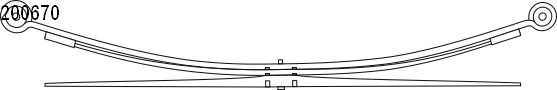 Pachet arc cu foi 10.200.670.00 CS Germany