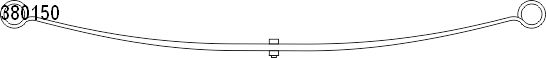 Pachet arc cu foi 10.380.150.00 CS Germany