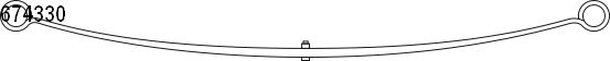 Pachet arc cu foi 10.674.330.00 CS Germany