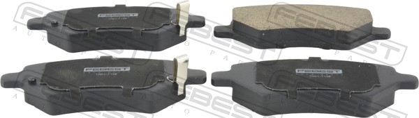 Set placute frana,frana disc 1501-T19F FEBEST