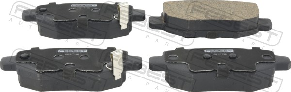 Set placute frana,frana disc 1501-T19R FEBEST
