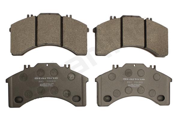 Set placute frana,frana disc BD T033 STARLINE