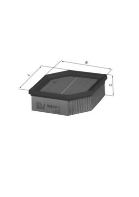 Filtru aer LX 966 METAL LEVE