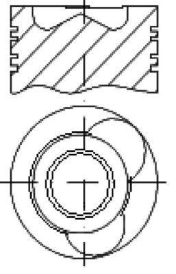 Piston P9227 METAL LEVE