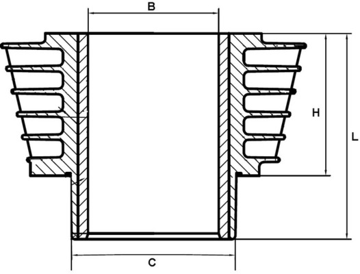 Camasa cilindru C9171 METAL LEVE