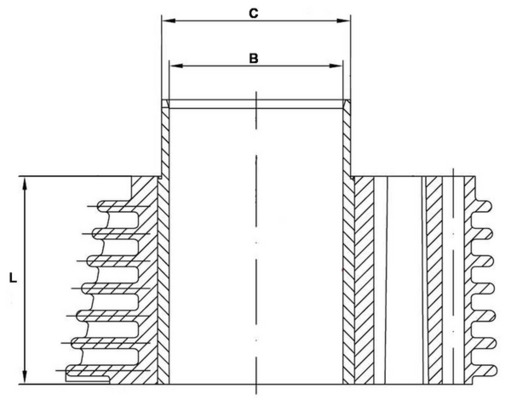 Camasa cilindru C9200 METAL LEVE