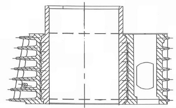 Camasa cilindru C9756 METAL LEVE