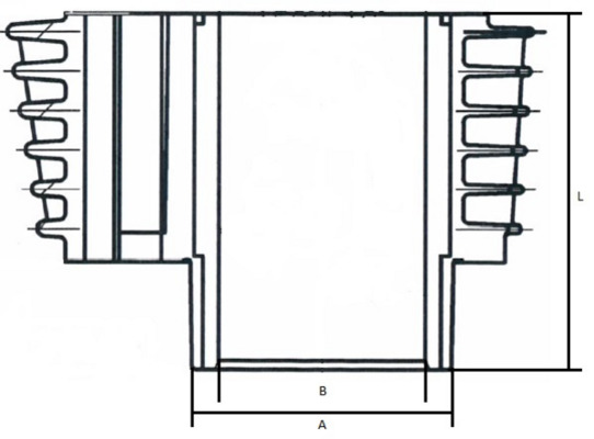 Camasa cilindru C9825 METAL LEVE