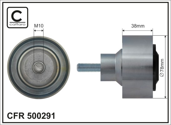 Rola intinzator,curea transmisie 500291 CAFFARO
