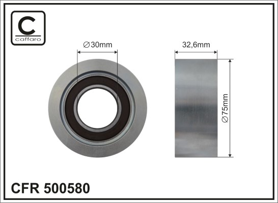 Rola intinzator,curea transmisie 500580 CAFFARO