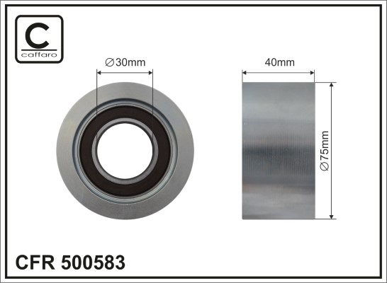 Rola intinzator,curea transmisie 500583 CAFFARO