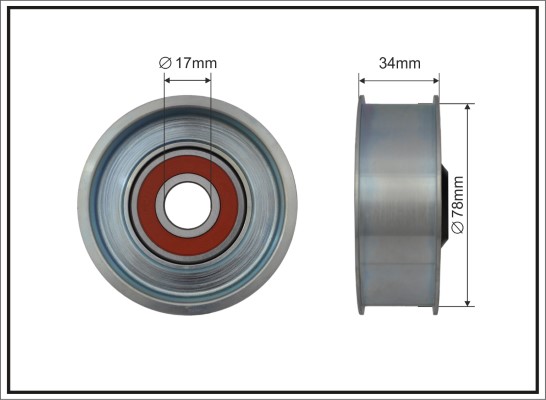Rola intinzator,curea transmisie 500591 CAFFARO
