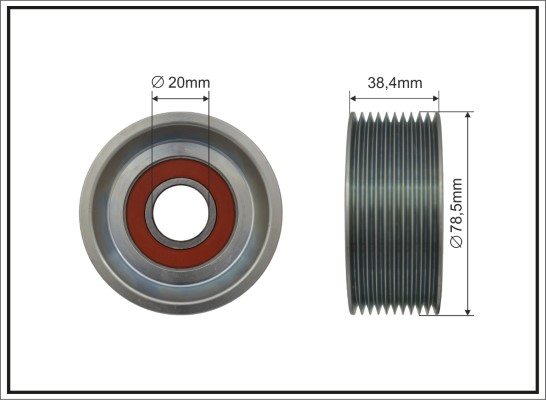 Rola intinzator,curea transmisie 500596 CAFFARO