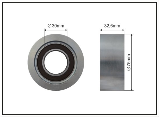 Rola intinzator,curea transmisie 500660 CAFFARO