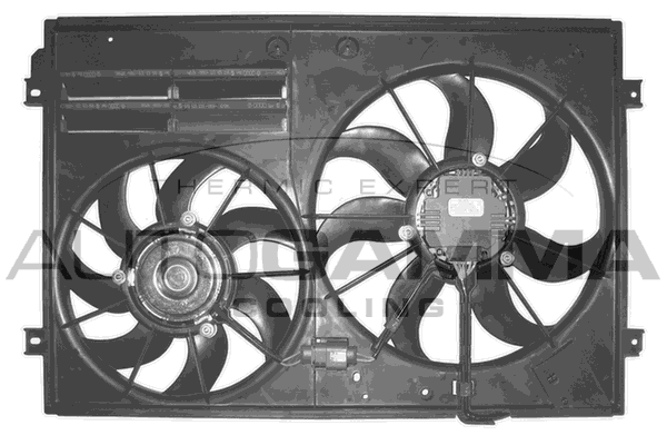 Ventilator, radiator GA200497 AUTOGAMMA