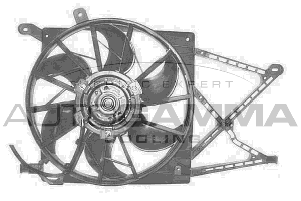 Ventilator, radiator GA201837 AUTOGAMMA