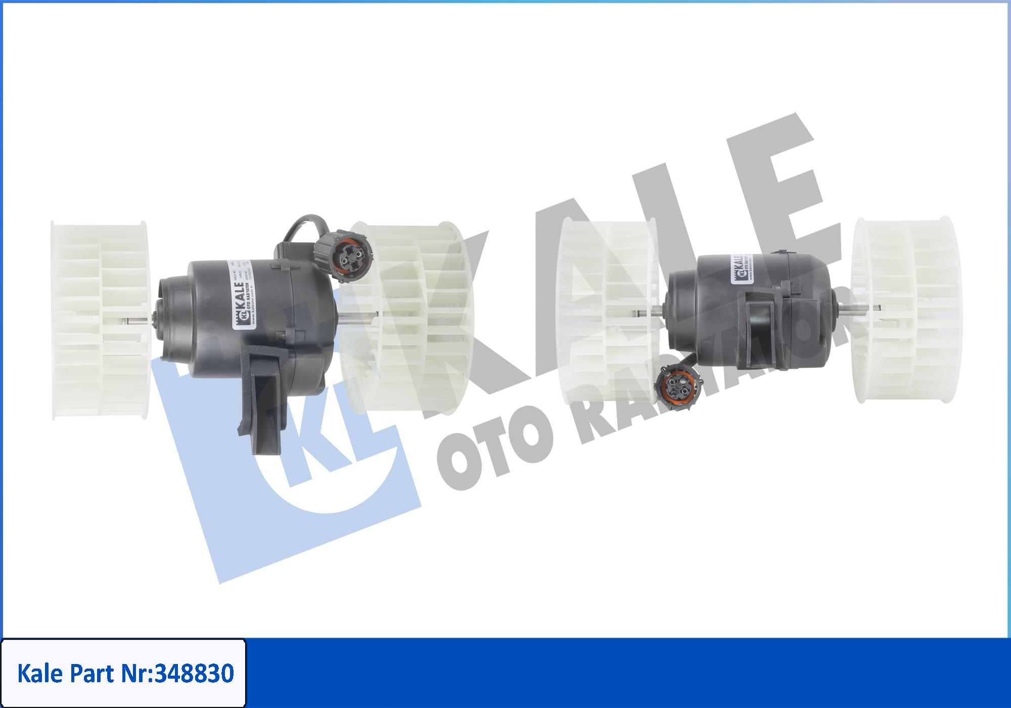 Ventilator, habitaclu 348830 KALE OTO RADYATÖR