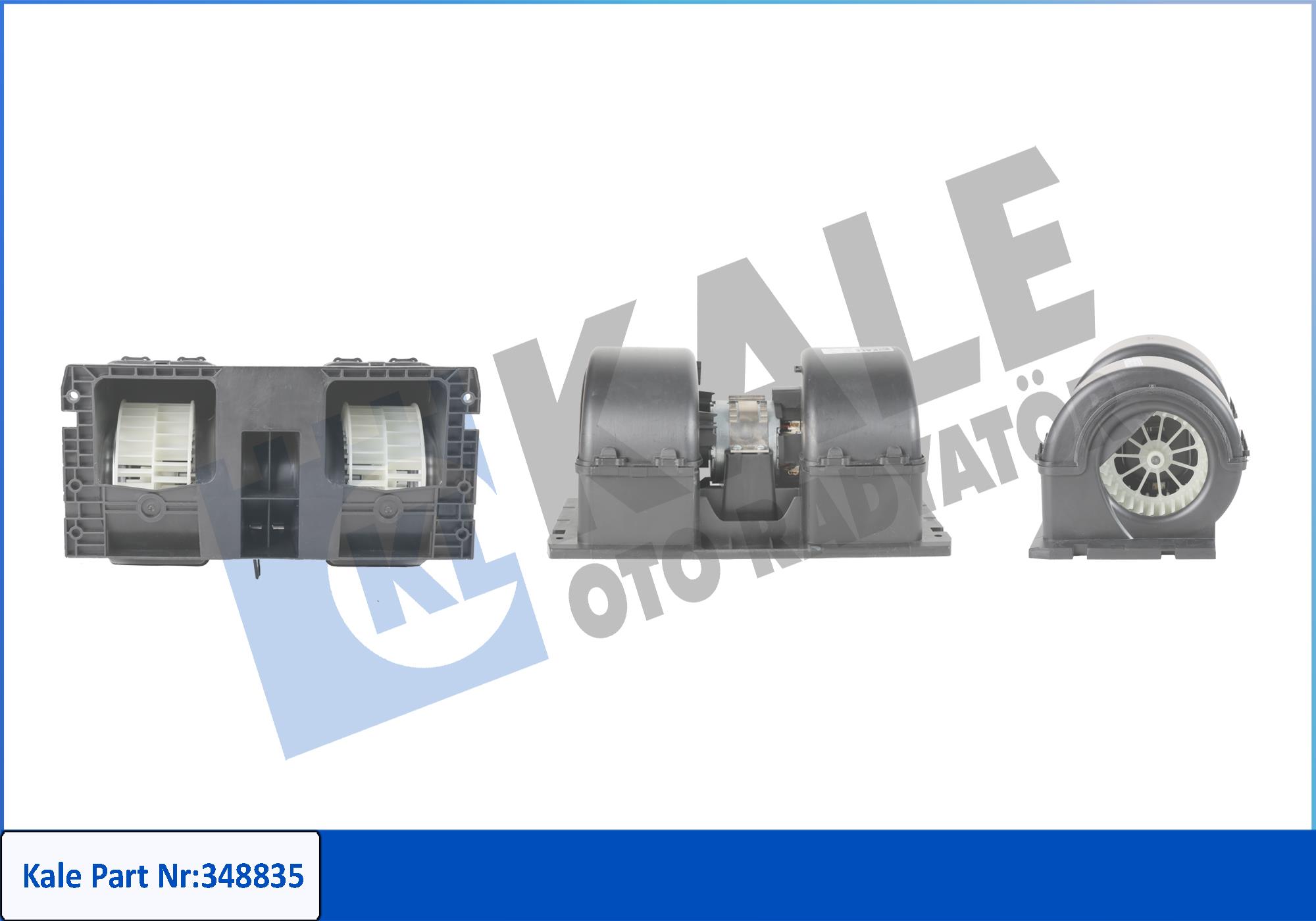 Ventilator, habitaclu 348835 KALE OTO RADYATÖR