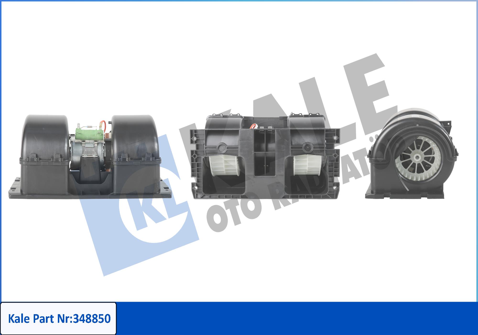 Ventilator, habitaclu 348850 KALE OTO RADYATÖR
