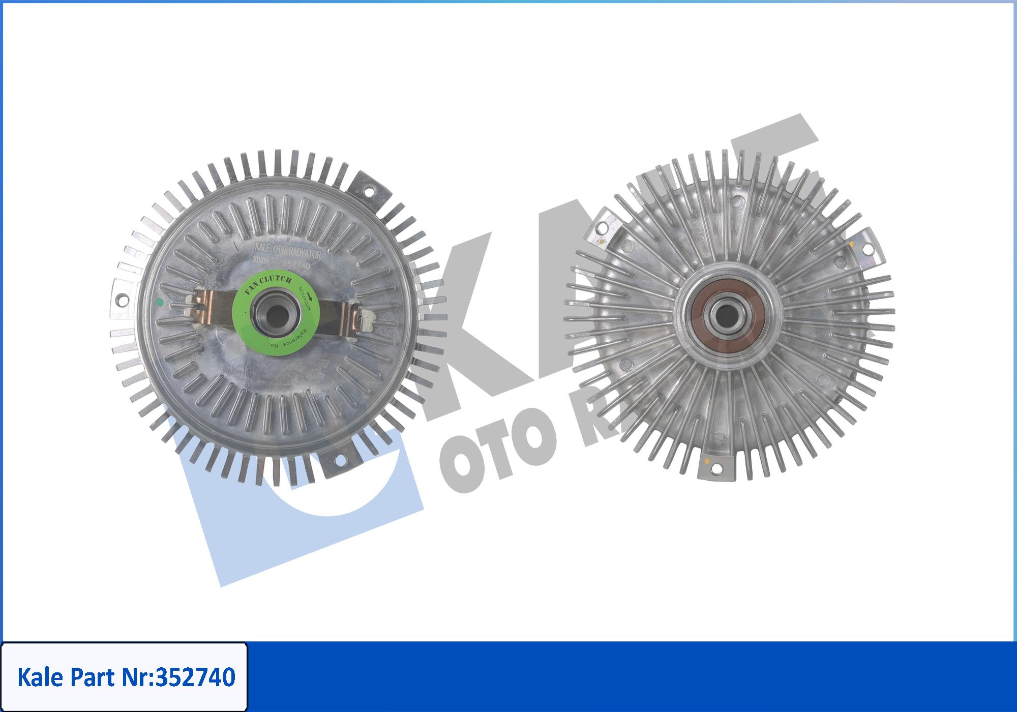 Cupla, ventilator radiator 352740 KALE OTO RADYATÖR