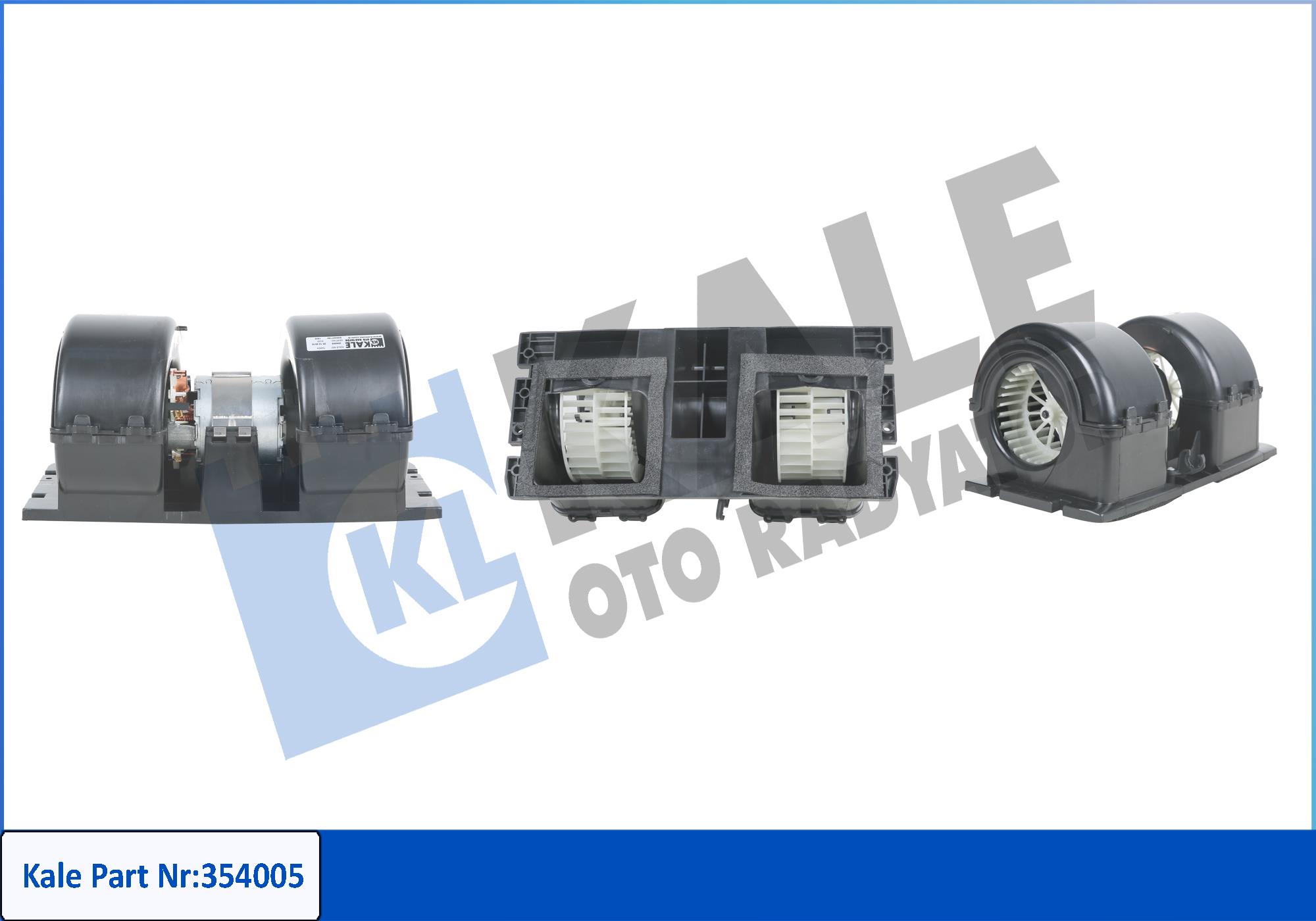 Ventilator, habitaclu 354005 KALE OTO RADYATÖR