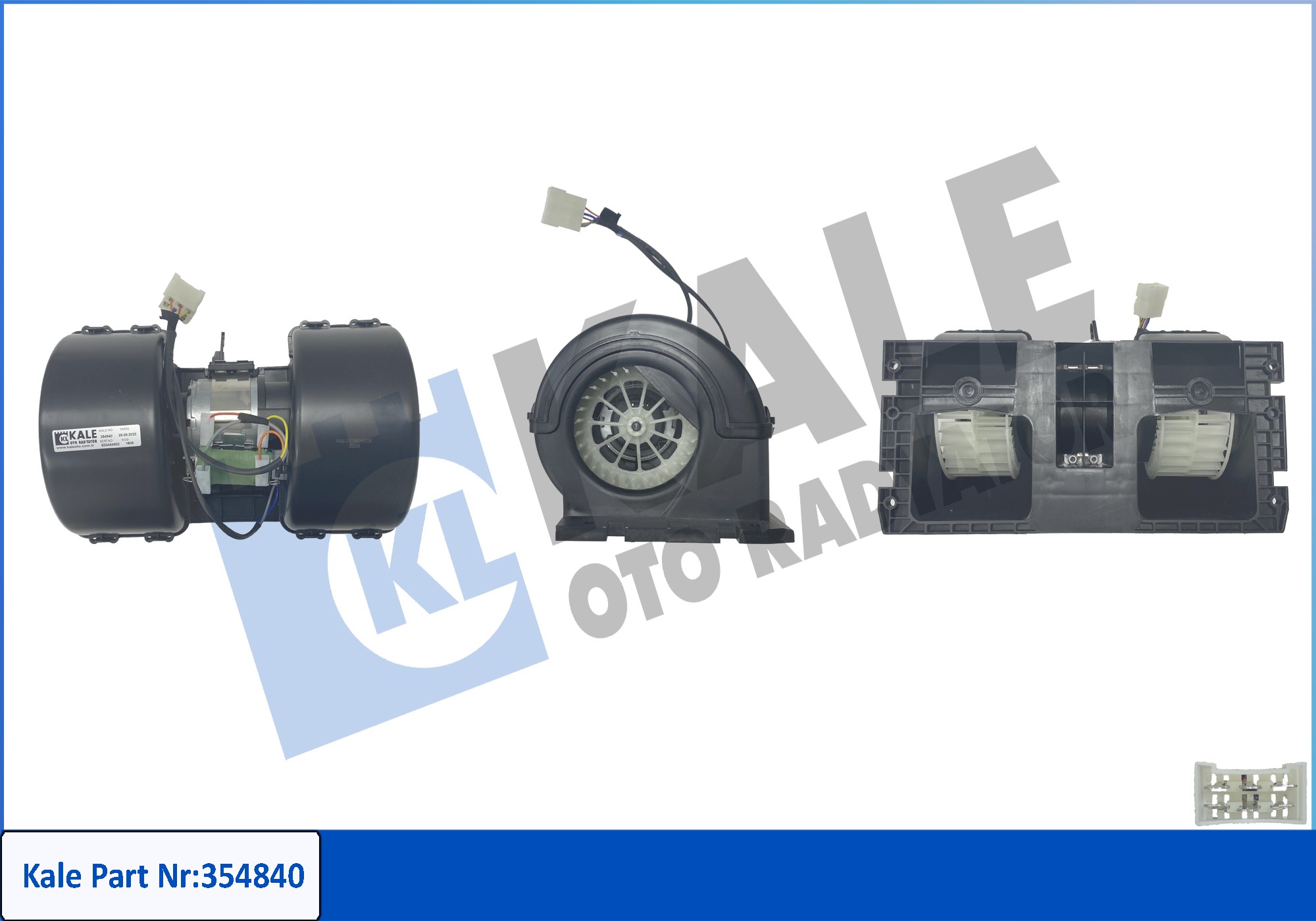 Ventilator, habitaclu 354840 KALE OTO RADYATÖR
