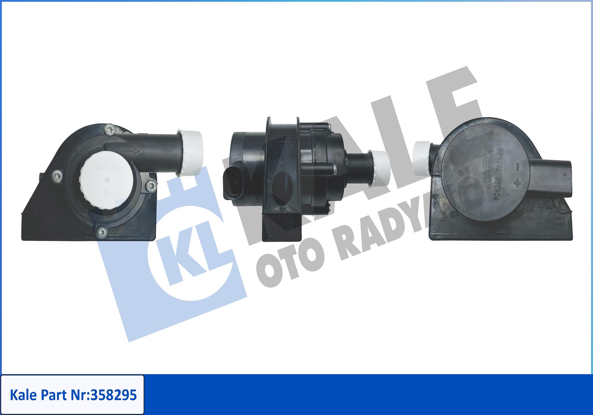Pompă de apă suplimentară (circuitul apei de răcire) 358295 KALE OTO RADYATÖR