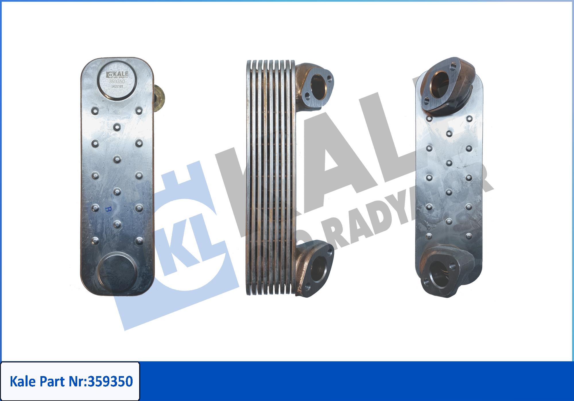 Radiator ulei, ulei motor 359350 KALE OTO RADYATÖR