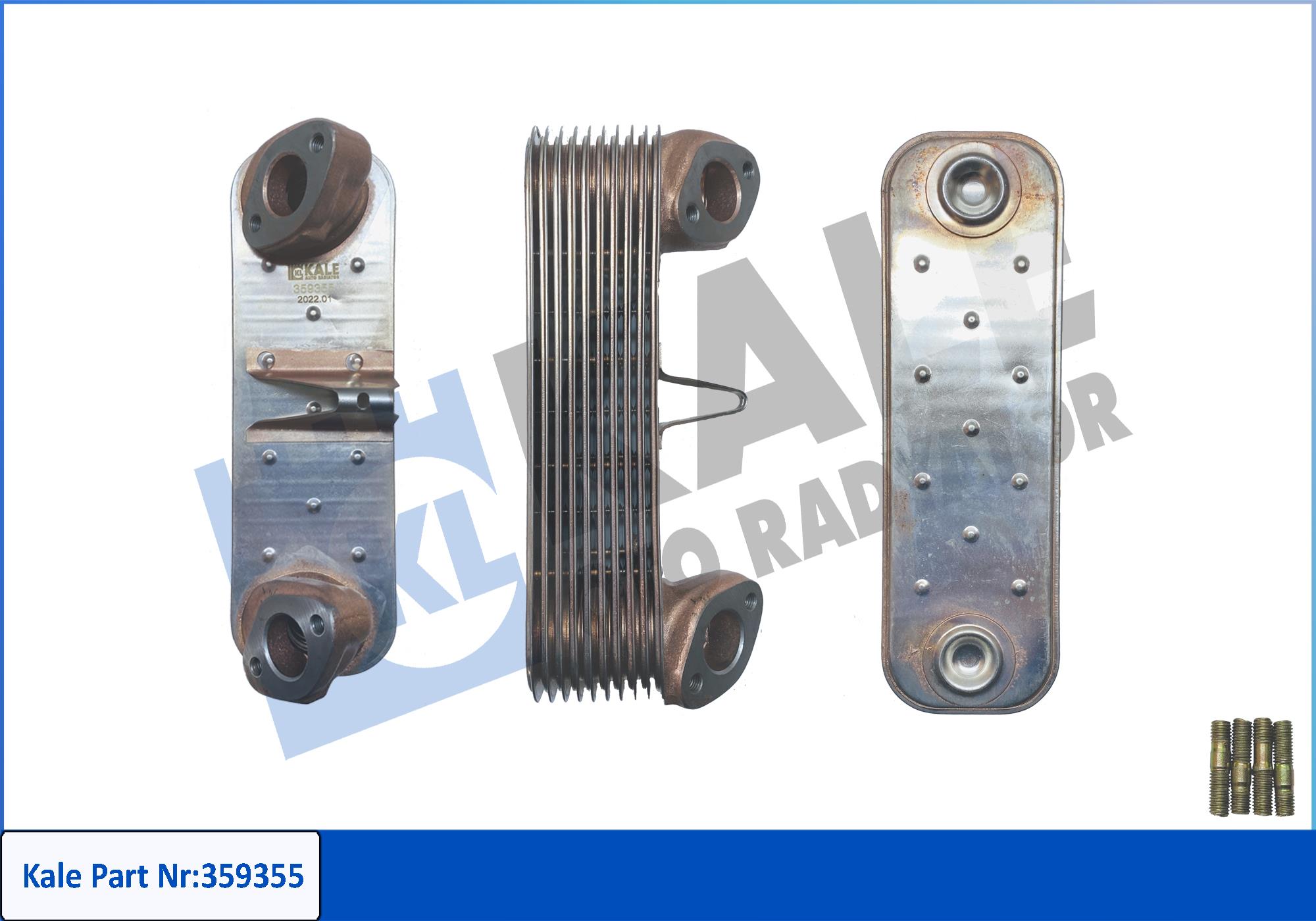 Radiator ulei, ulei motor 359355 KALE OTO RADYATÖR