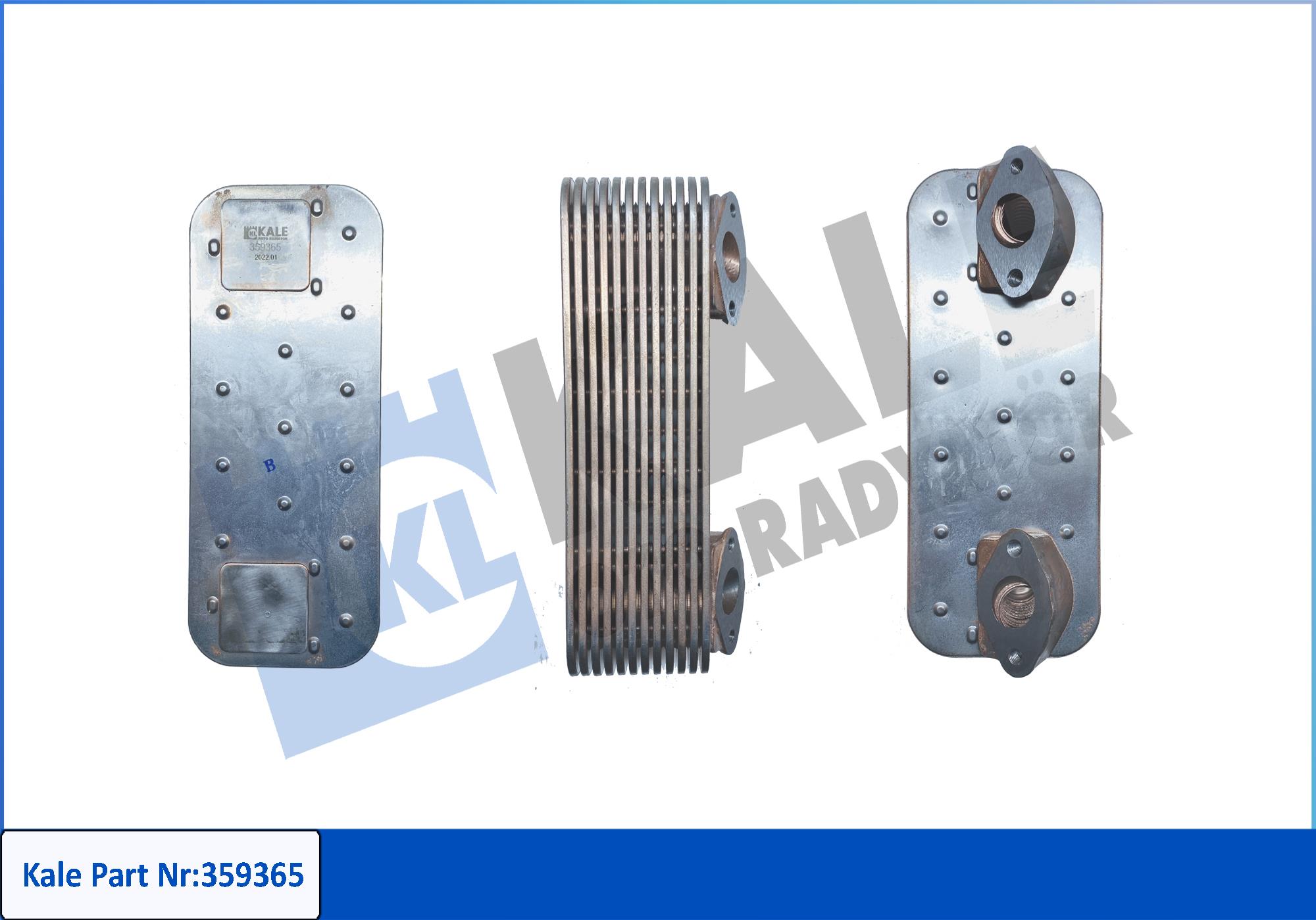 Radiator ulei, ulei motor 359365 KALE OTO RADYATÖR
