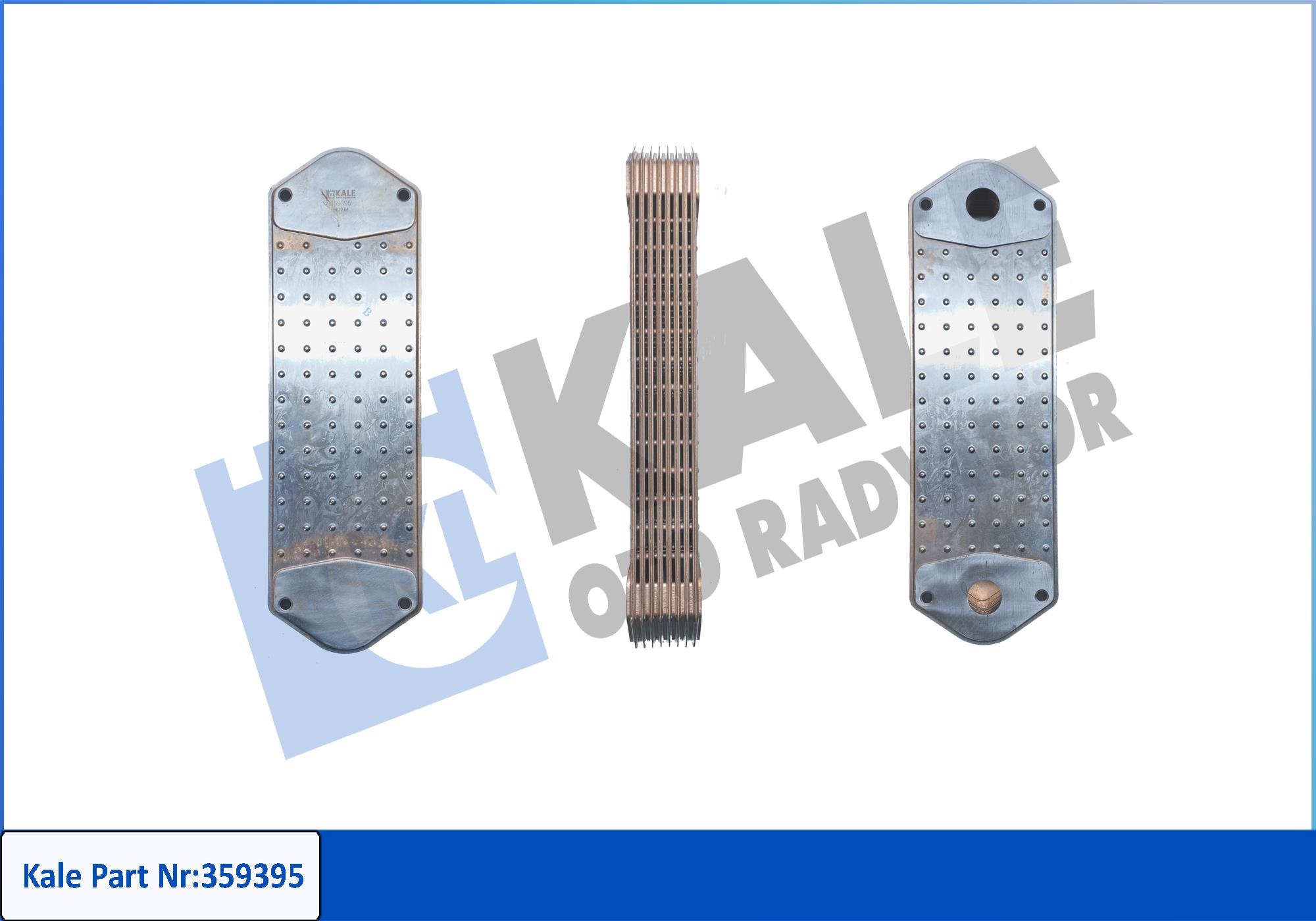 Radiator ulei, ulei motor 359395 KALE OTO RADYATÖR