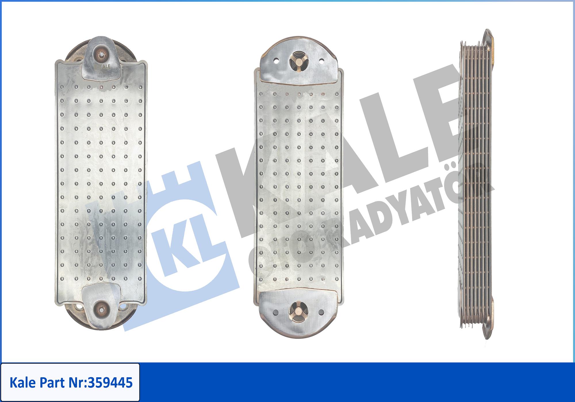 Radiator ulei, ulei motor 359445 KALE OTO RADYATÖR