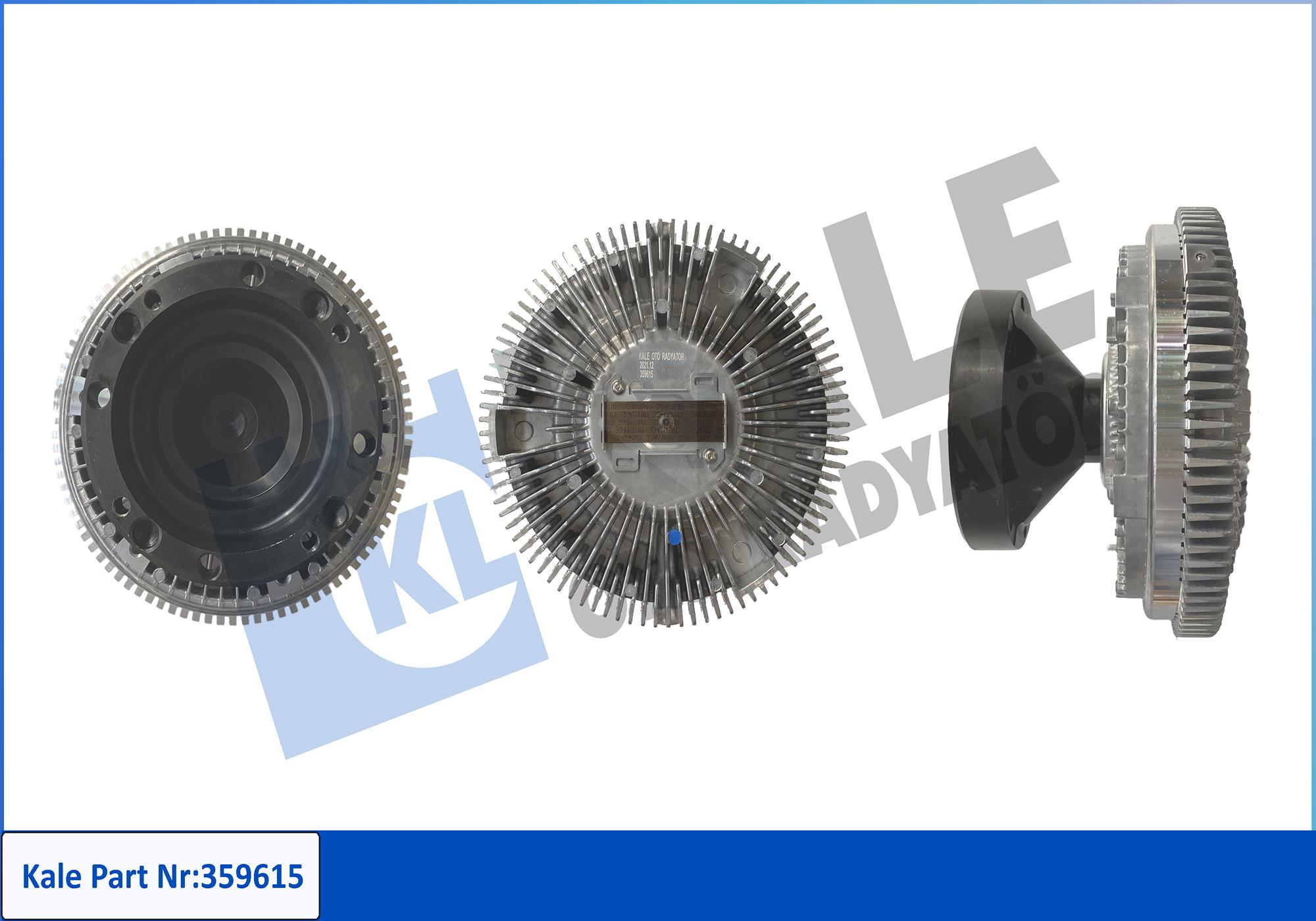 Cupla, ventilator radiator 359615 KALE OTO RADYATÖR