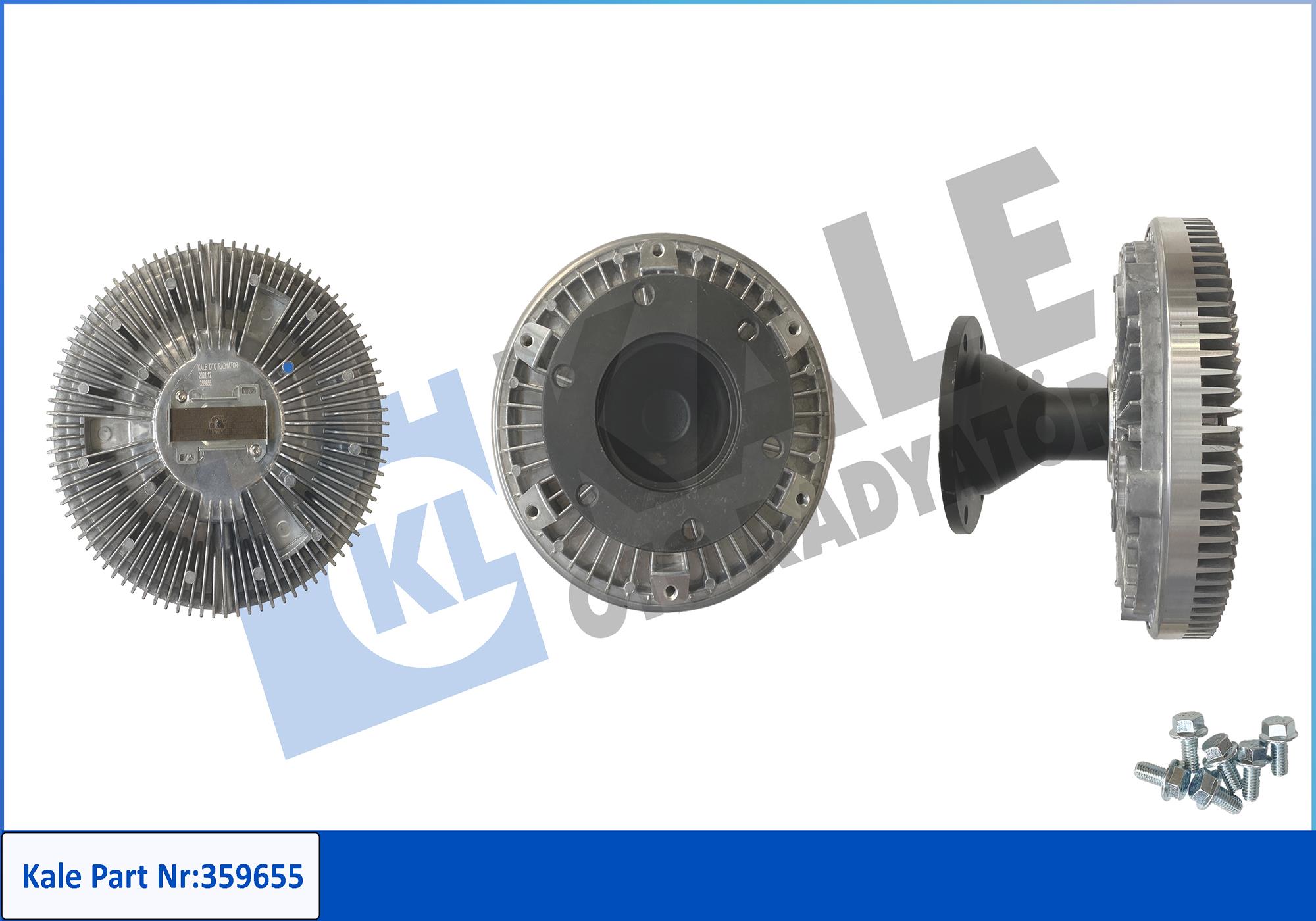 Cupla, ventilator radiator 359655 KALE OTO RADYATÖR
