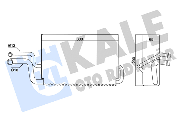 Evaporator, aer conditionat 359870 KALE OTO RADYATÖR