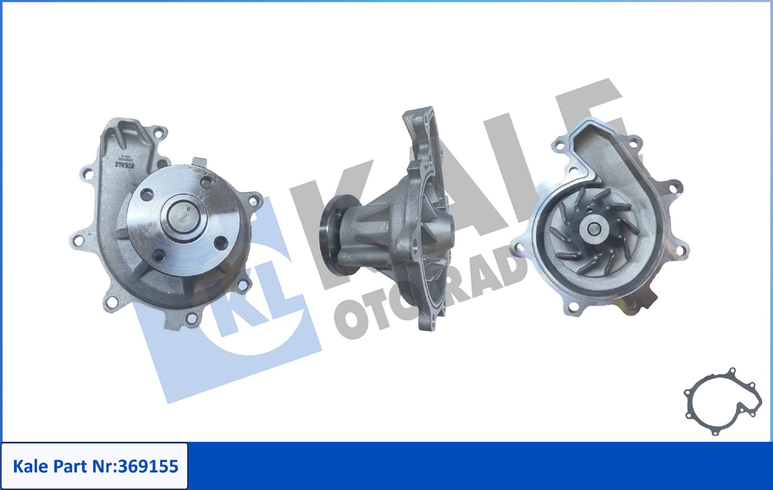 Pompă de apă, răcire motor 369155 KALE OTO RADYATÖR