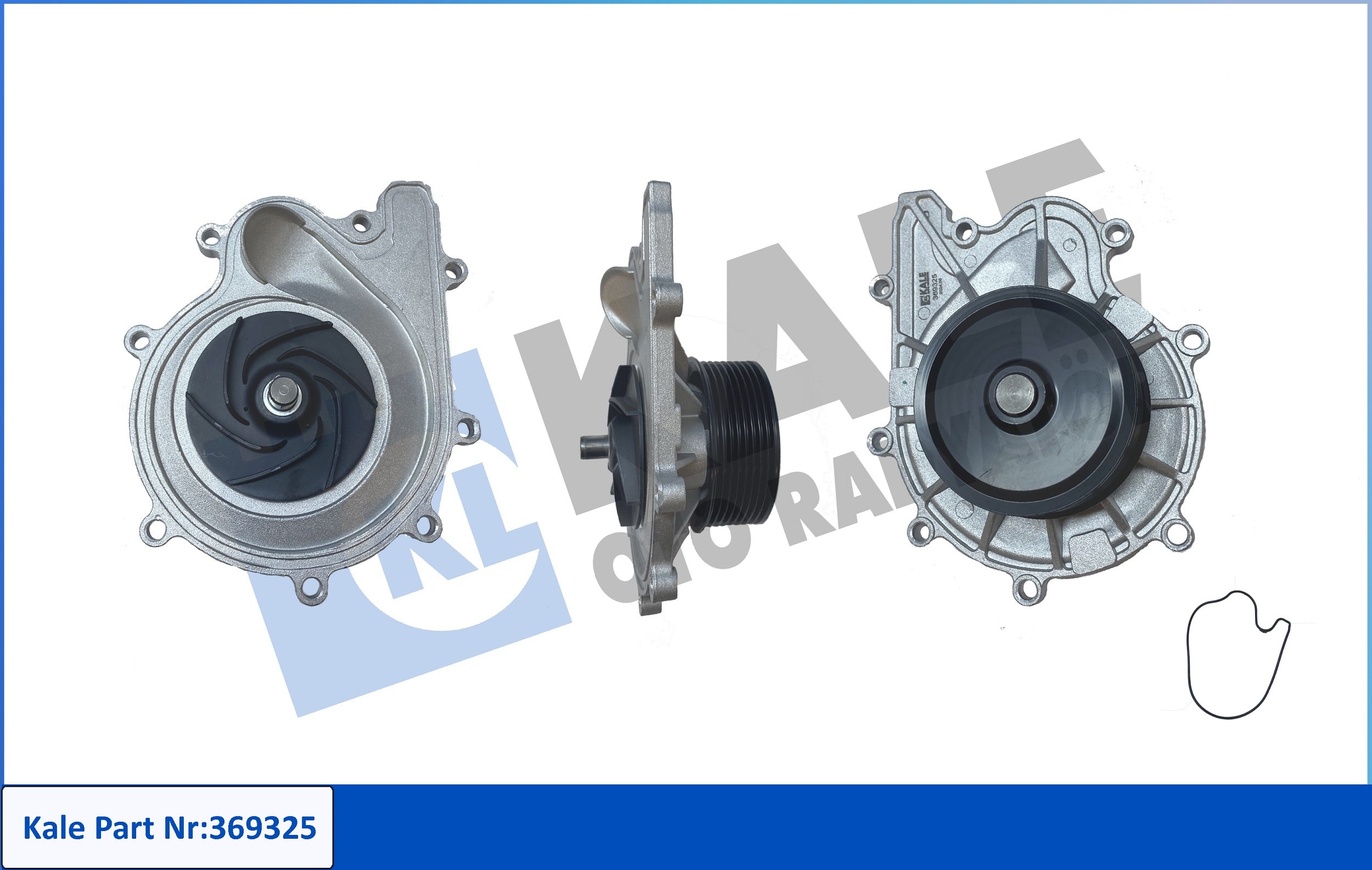 Pompă de apă, răcire motor 369325 KALE OTO RADYATÖR
