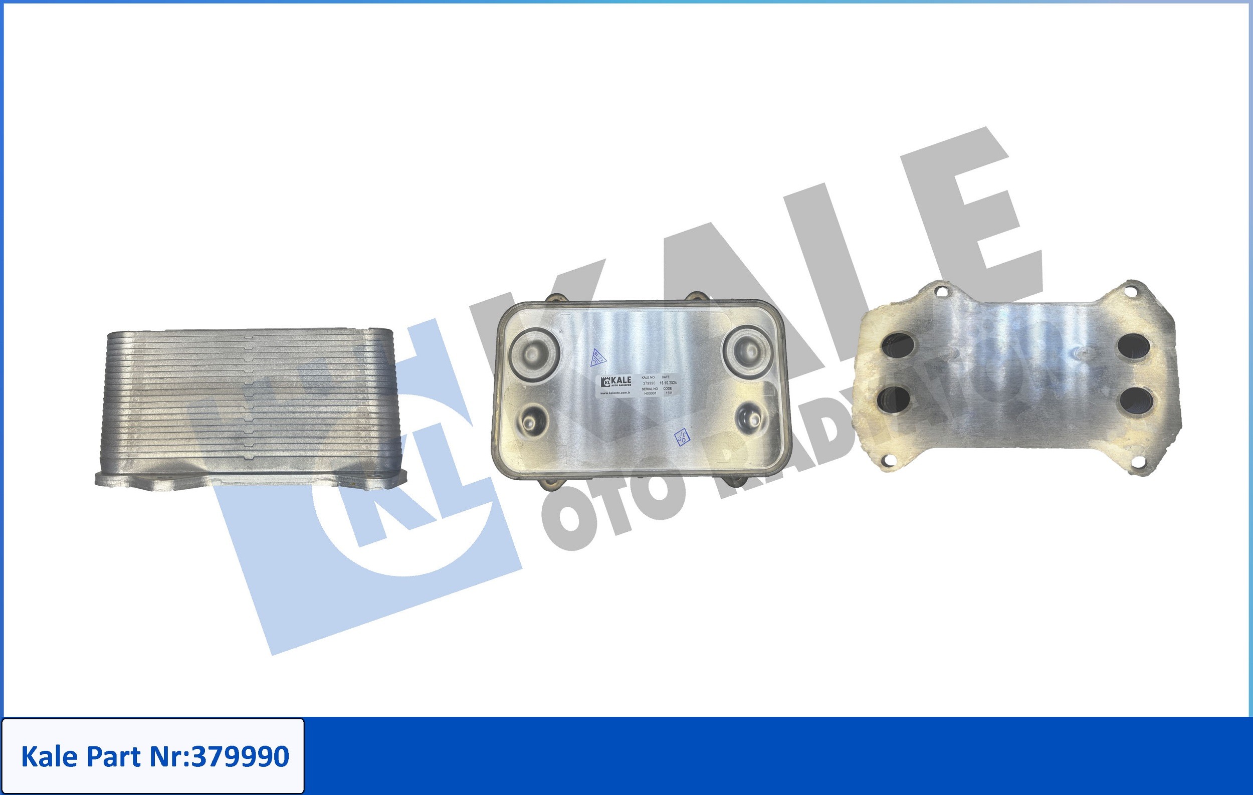 Radiator ulei, ulei motor 379990 KALE OTO RADYATÖR