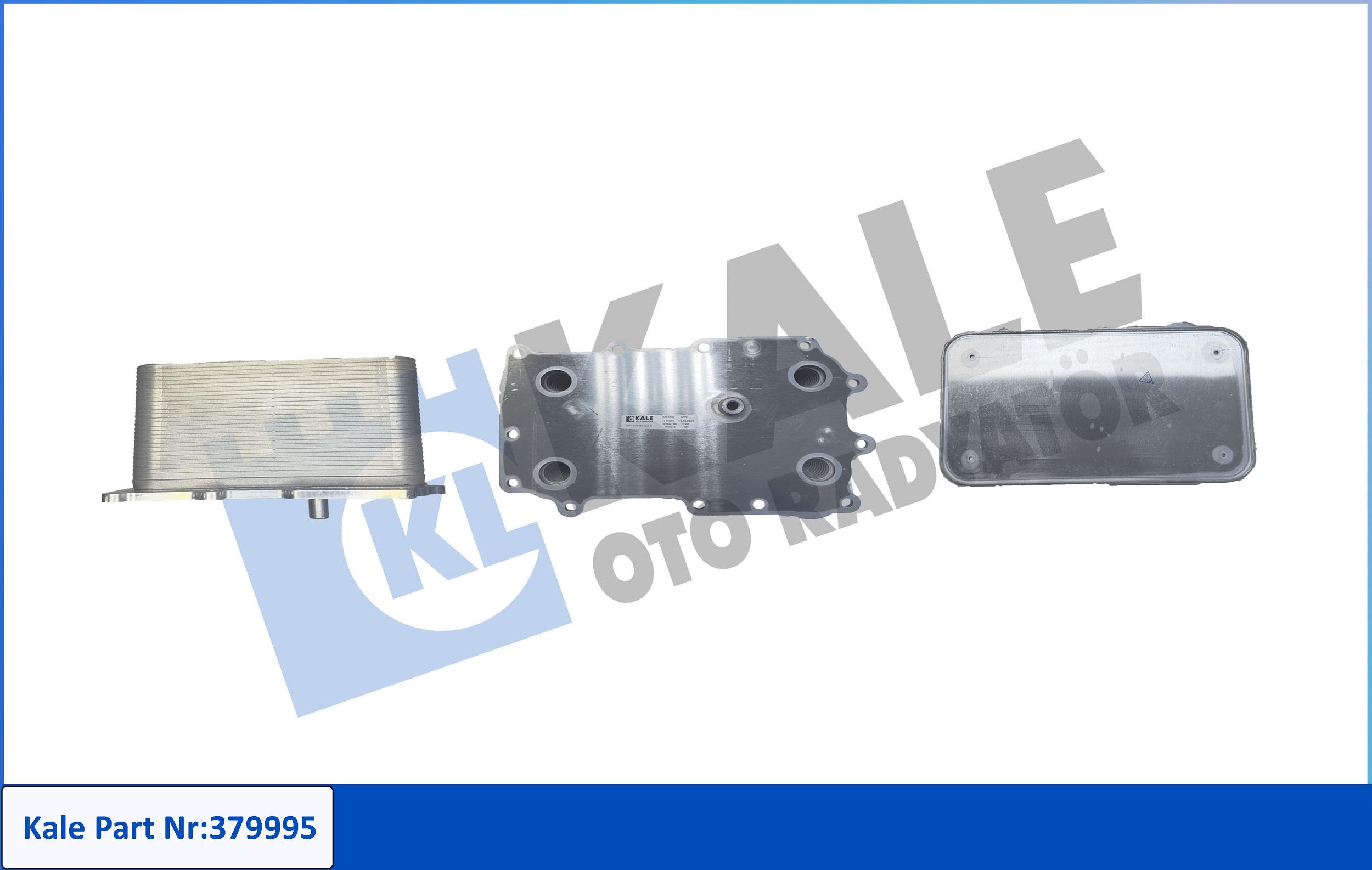Radiator ulei, ulei motor 379995 KALE OTO RADYATÖR