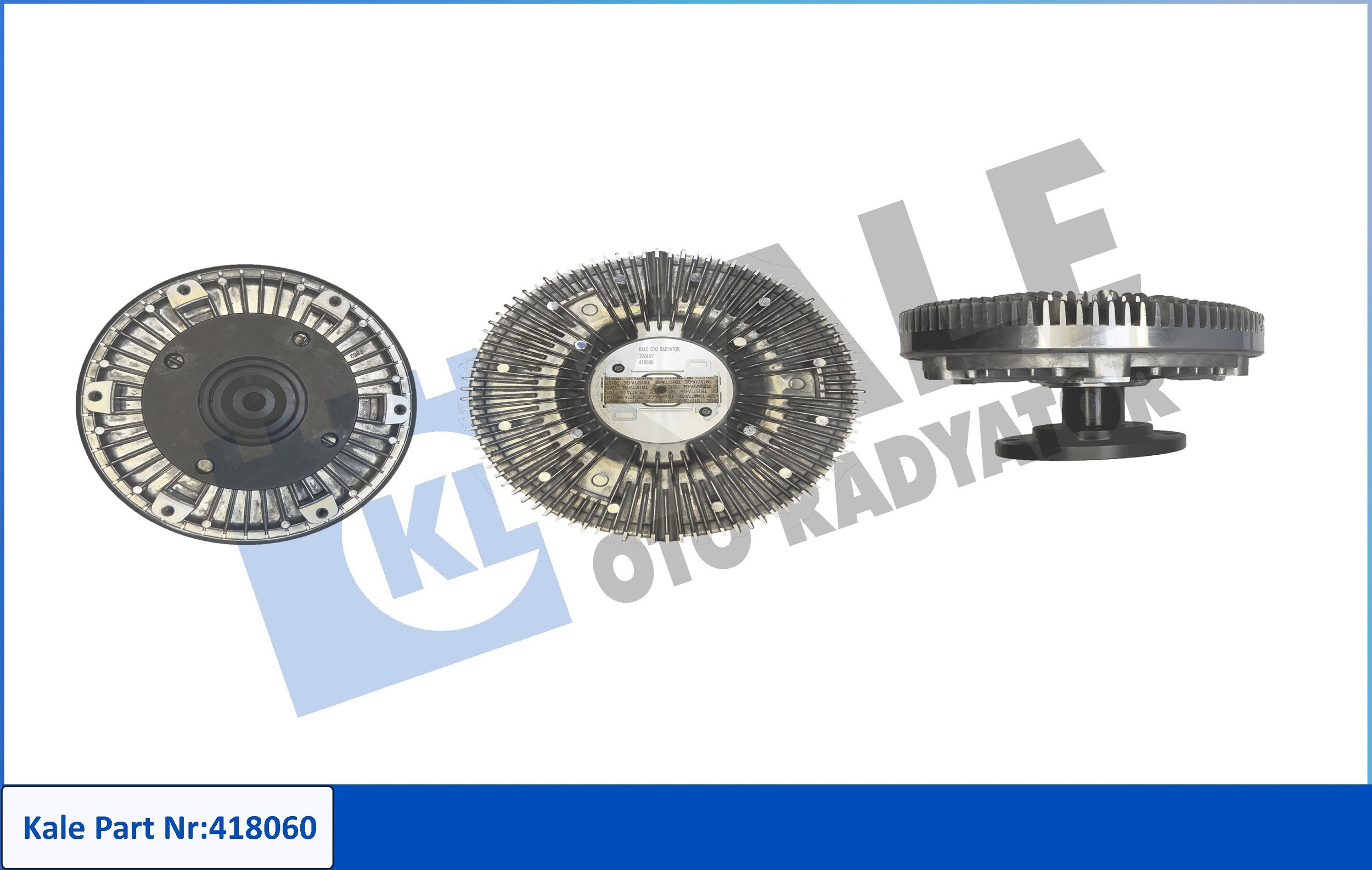 Cupla, ventilator radiator 418060 KALE OTO RADYATÖR