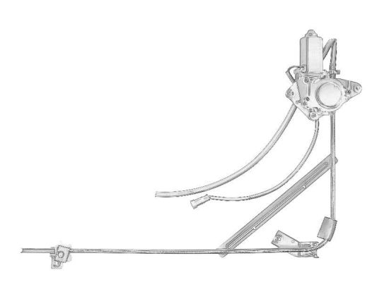Mecanism actionare geam IVE-WR-006R PACOL
