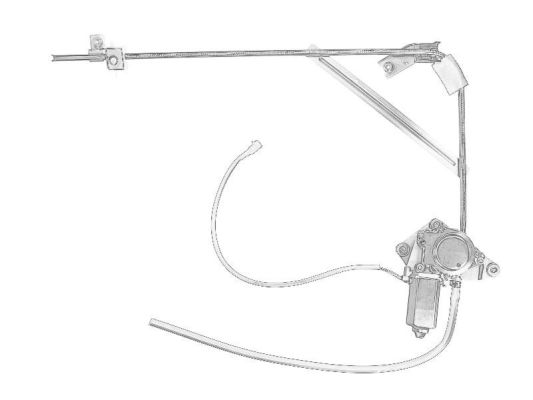 Mecanism actionare geam IVE-WR-012 PACOL