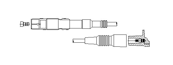 Fisa bujii 118/35 BREMI