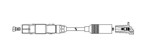 Fisa bujii 195/30 BREMI