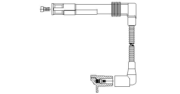 Fisa bujii 196/42 BREMI