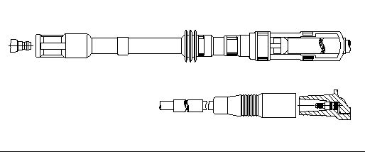 Fisa bujii 198/74 BREMI