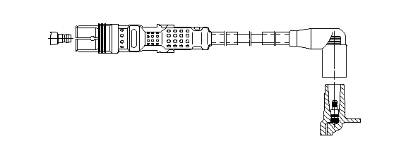 Fisa bujii 1A02F85 BREMI