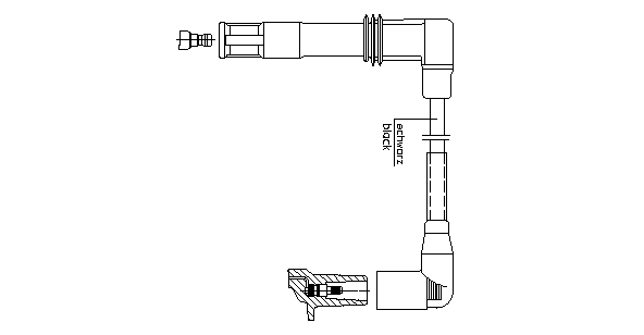 Fisa bujii 1A13E47 BREMI