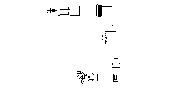 Fisa bujii 1A13/33 BREMI