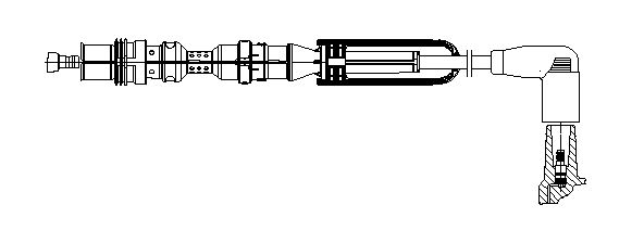 Fisa bujii 1A14/58 BREMI